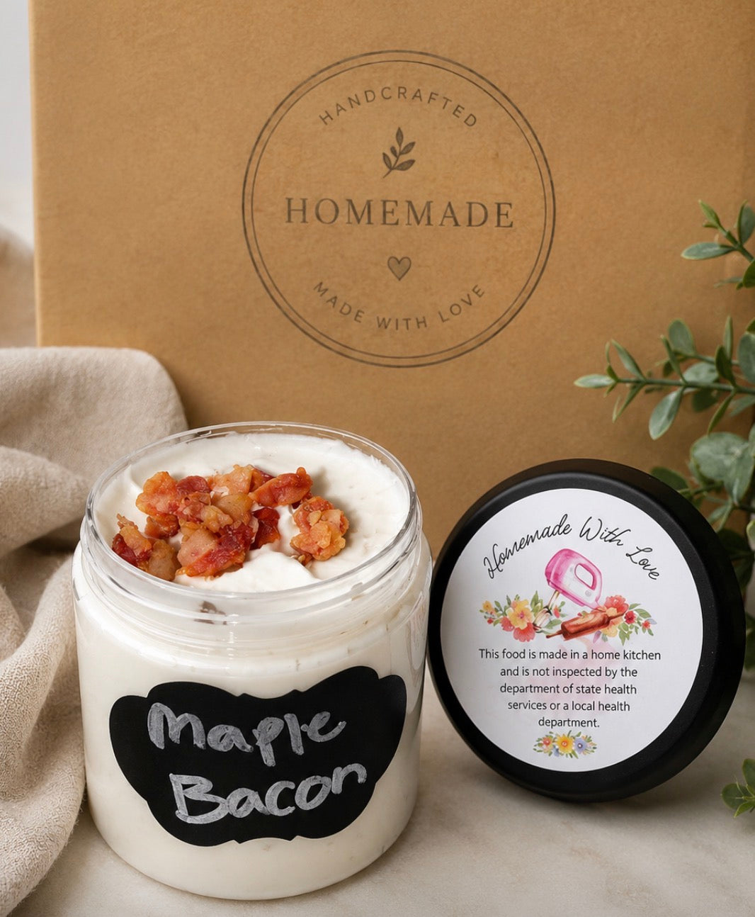 Maple Bacon Butter 4oz Jar